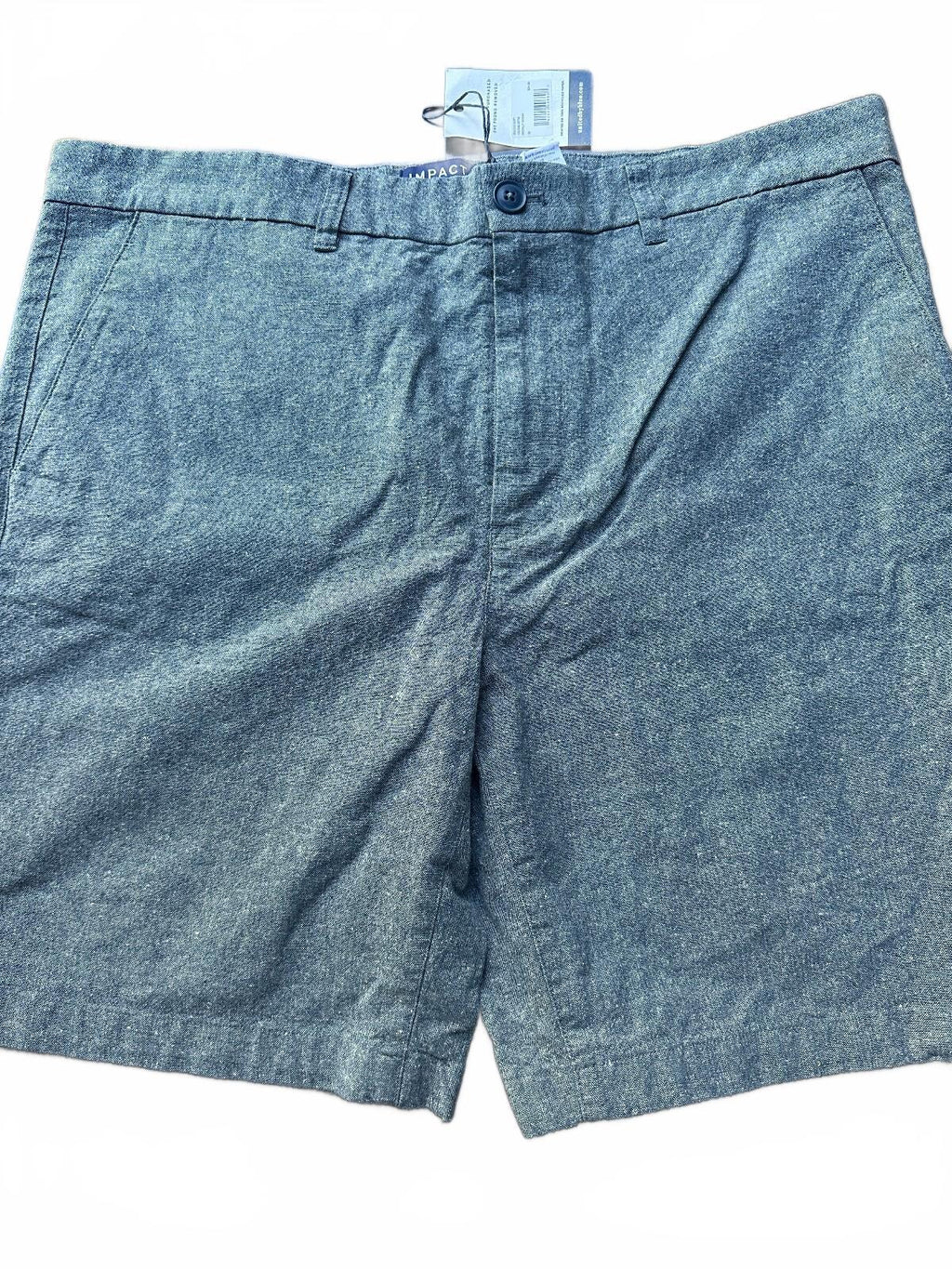 NWT Impact Collection Chambray Chino Shorts 38