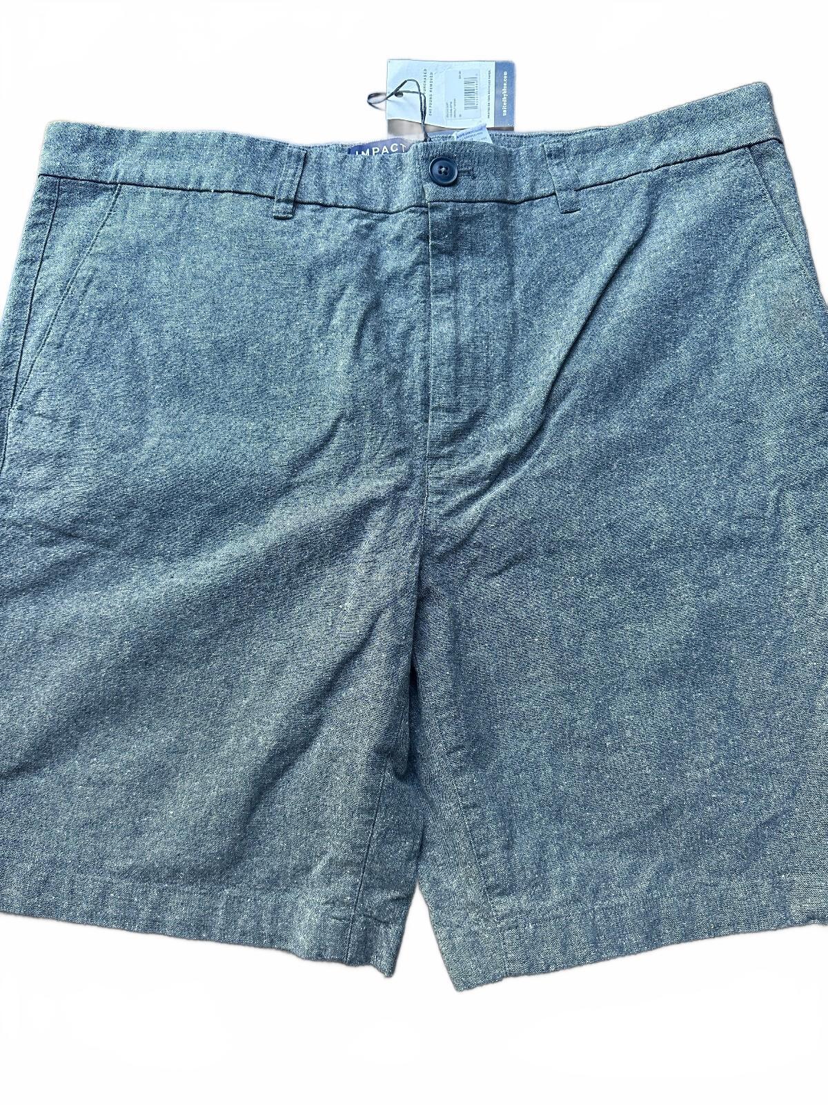 NWT Impact Collection Chambray Chino Shorts 38