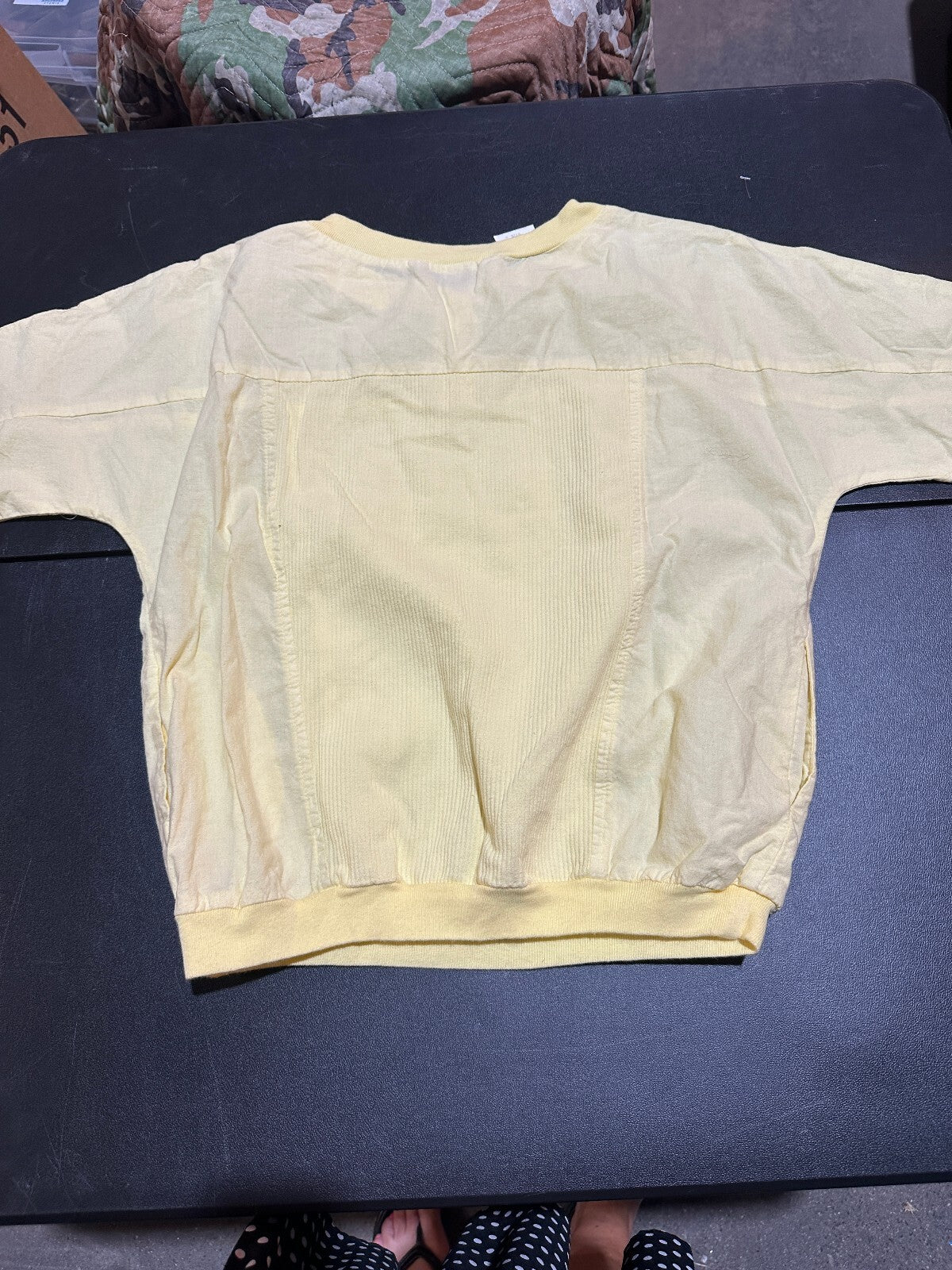 Vintage Sunclothes Hawaii Yellow Pullover Shirt NWT S