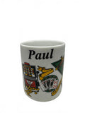 Vintage Reno Nevada Casino Souvenir Mug Paul Gambling