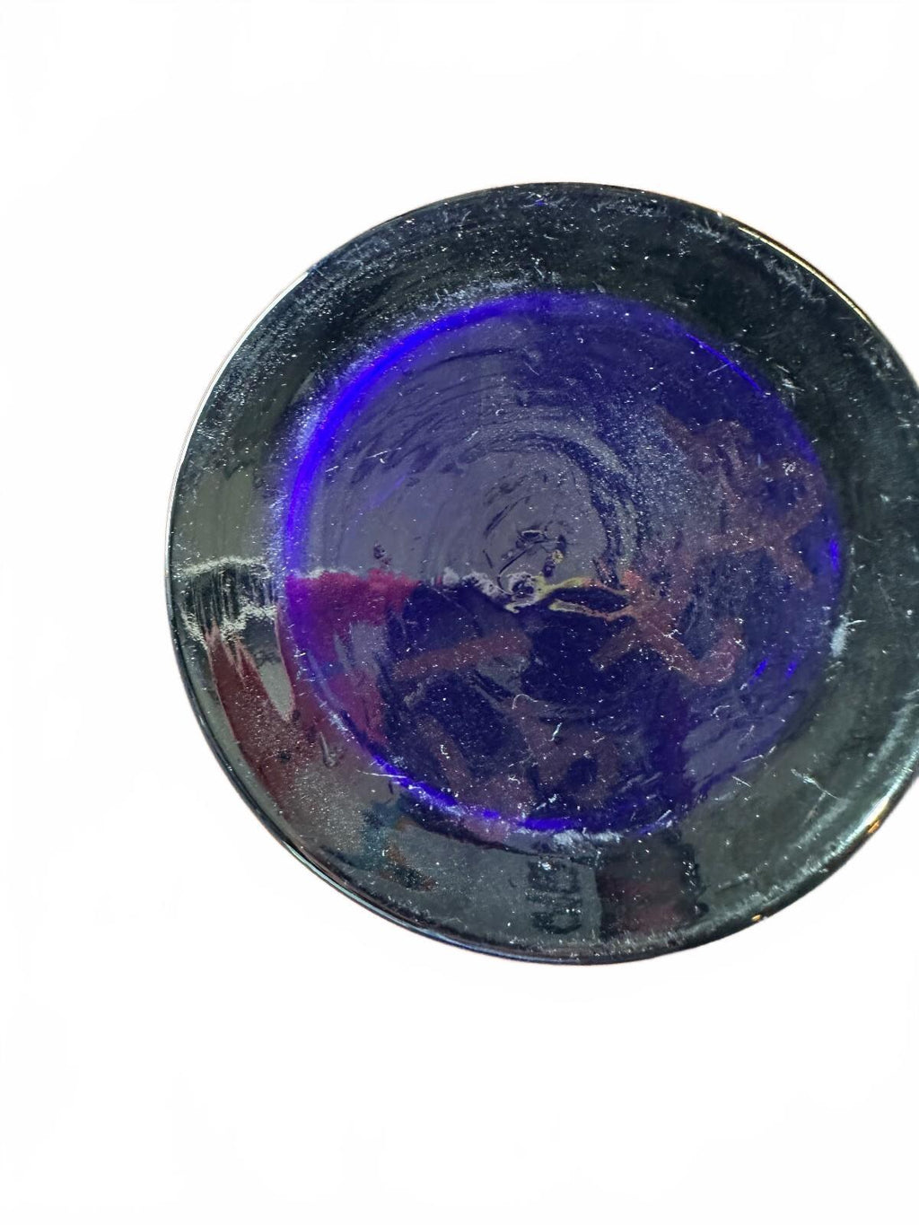 5 Pc Cobalt Blue Hand Blown Glass Bowls & Tumblers