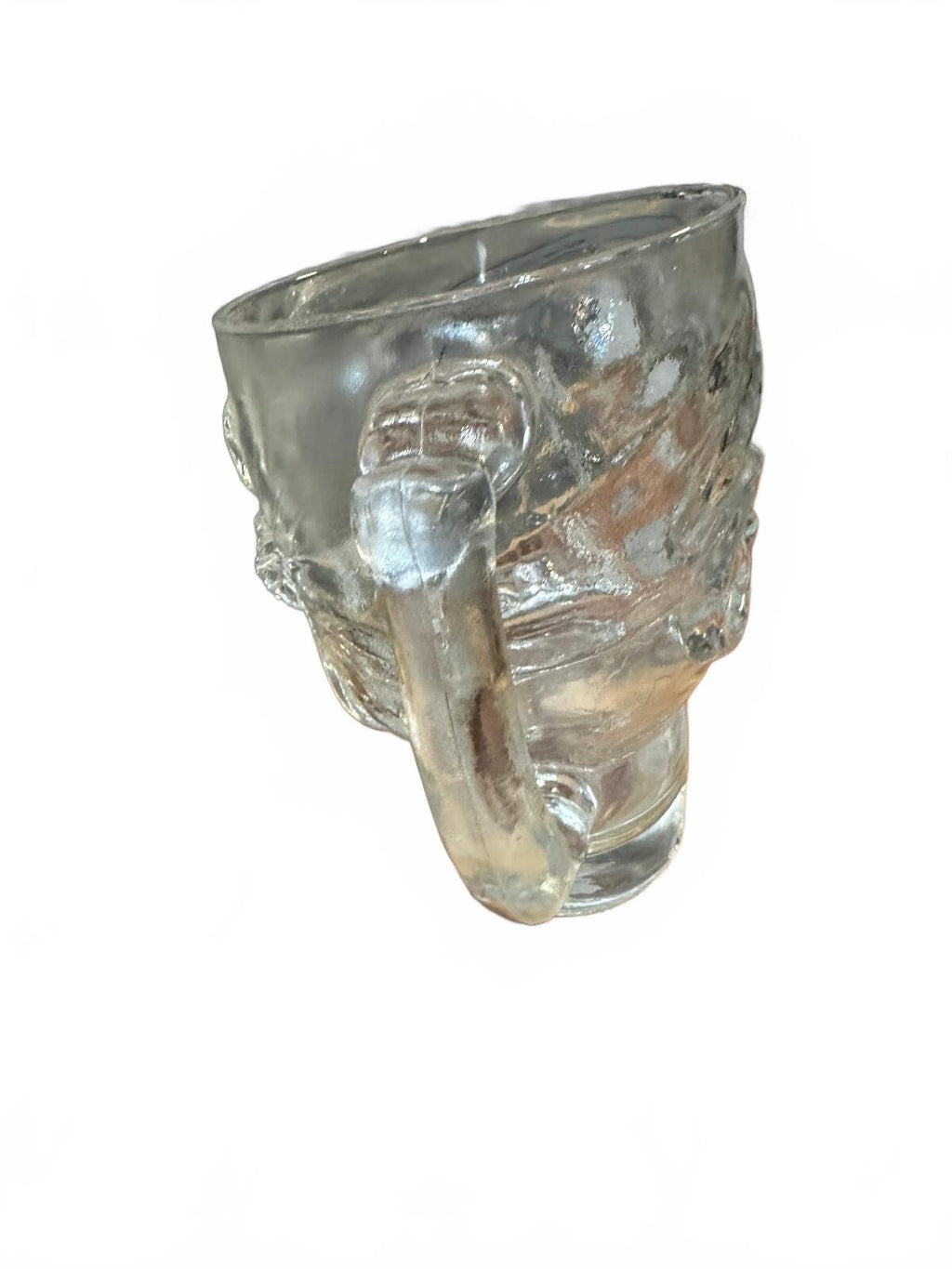 Luminarc USA Pirate Skull Glass Mug 32 Oz 6.5" tall