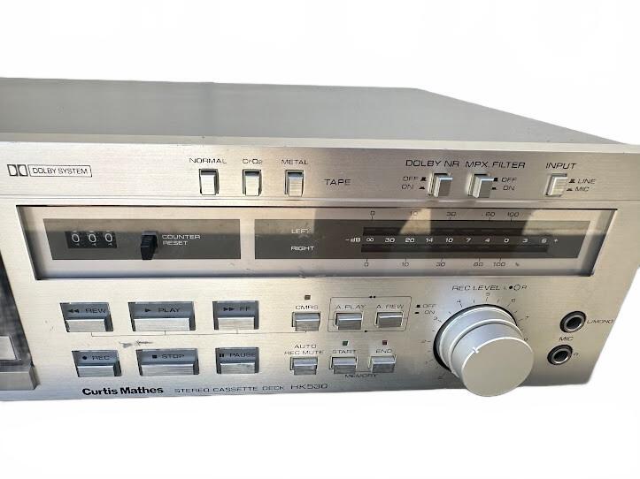 Curtis Mathes HK530 Stereo Cassette Deck Japan