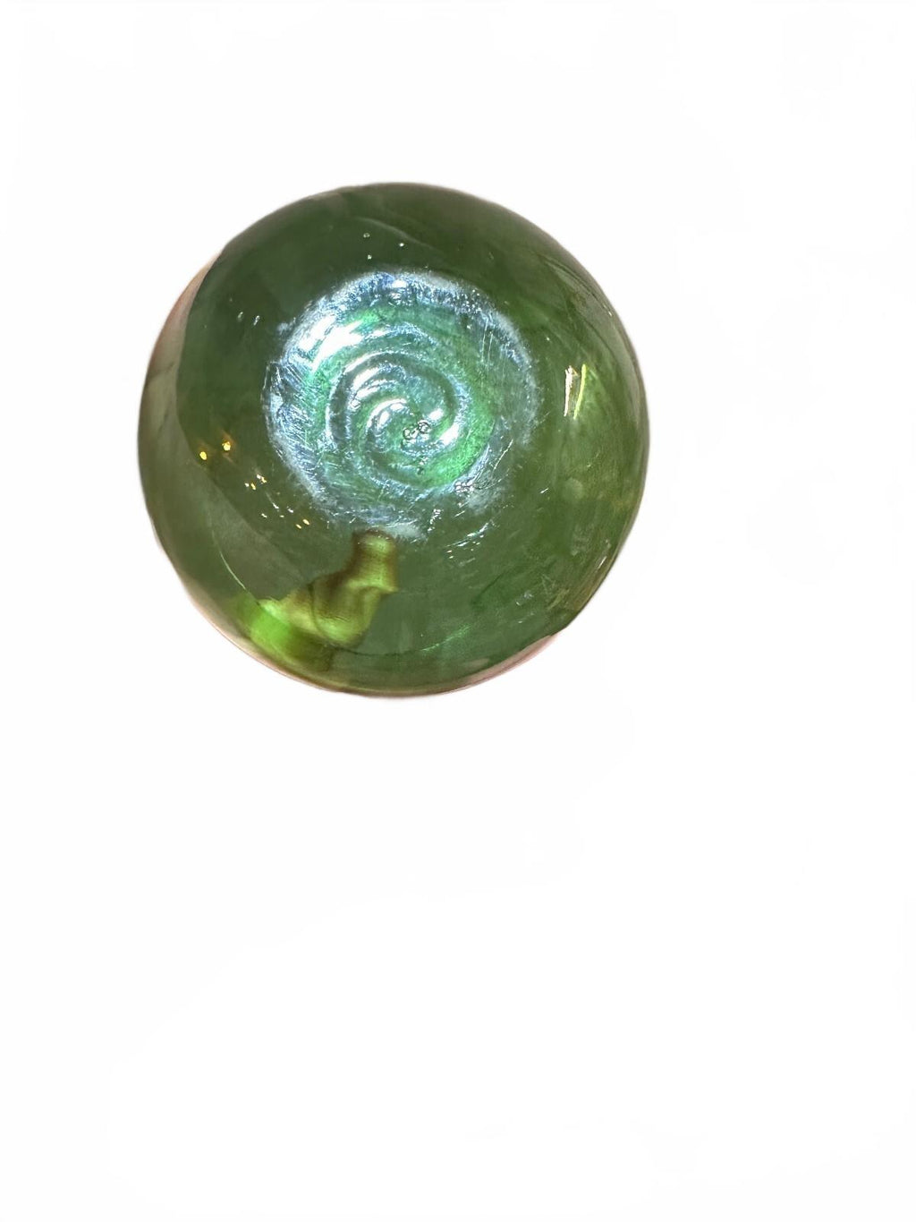 Hand Blown Green Recycled Glass Tumbler 4"