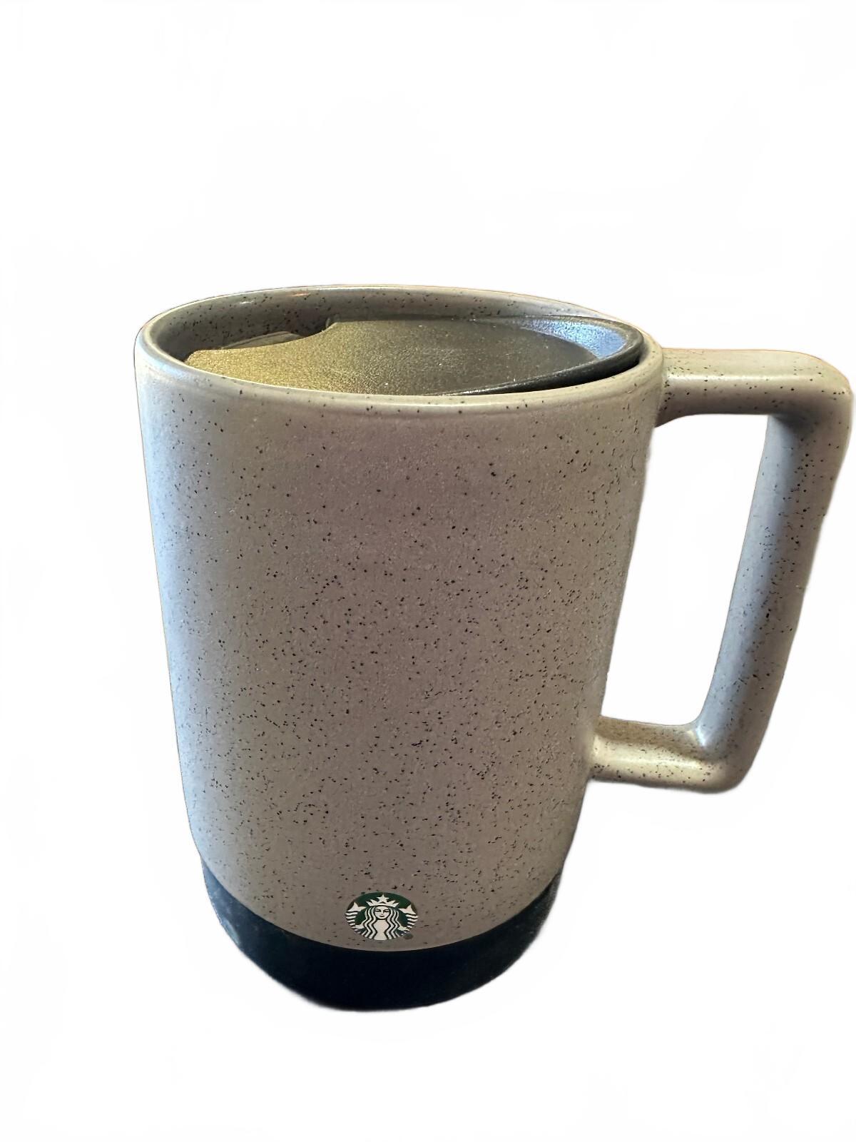Starbucks Gray Speckled Travel Mug 14 oz