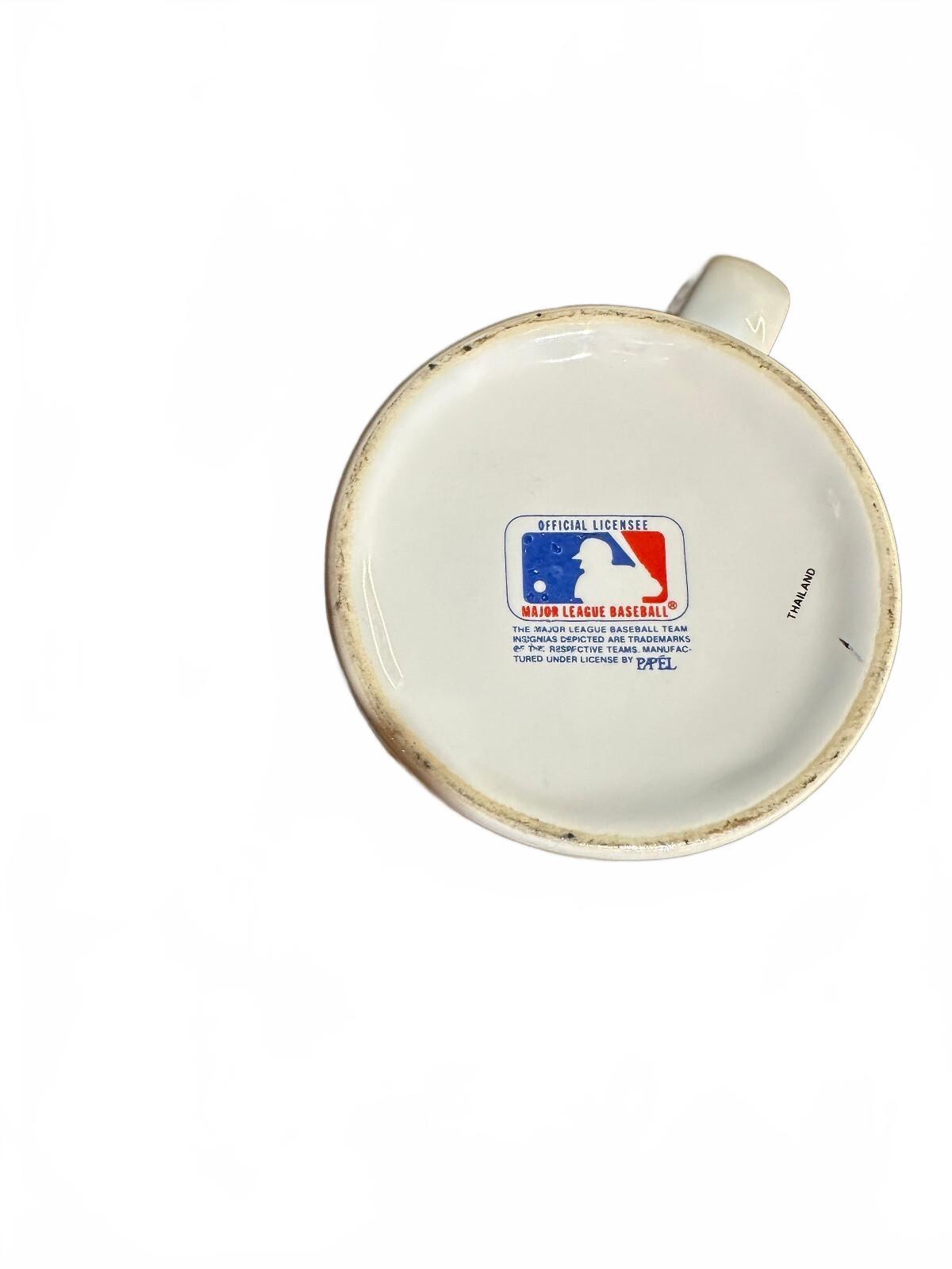 Vintage 1990s New York Mets Papel Pinstripe Mug MLB