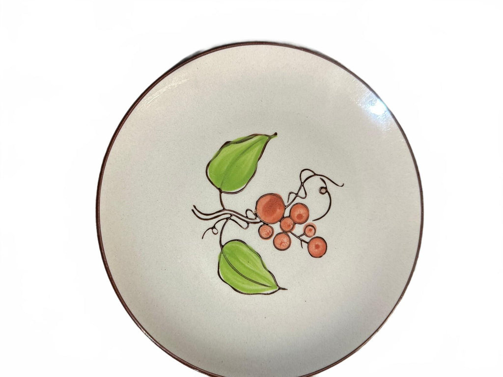 4 Vintage I. Magnin Korea Floral Dessert Plates 6.75"