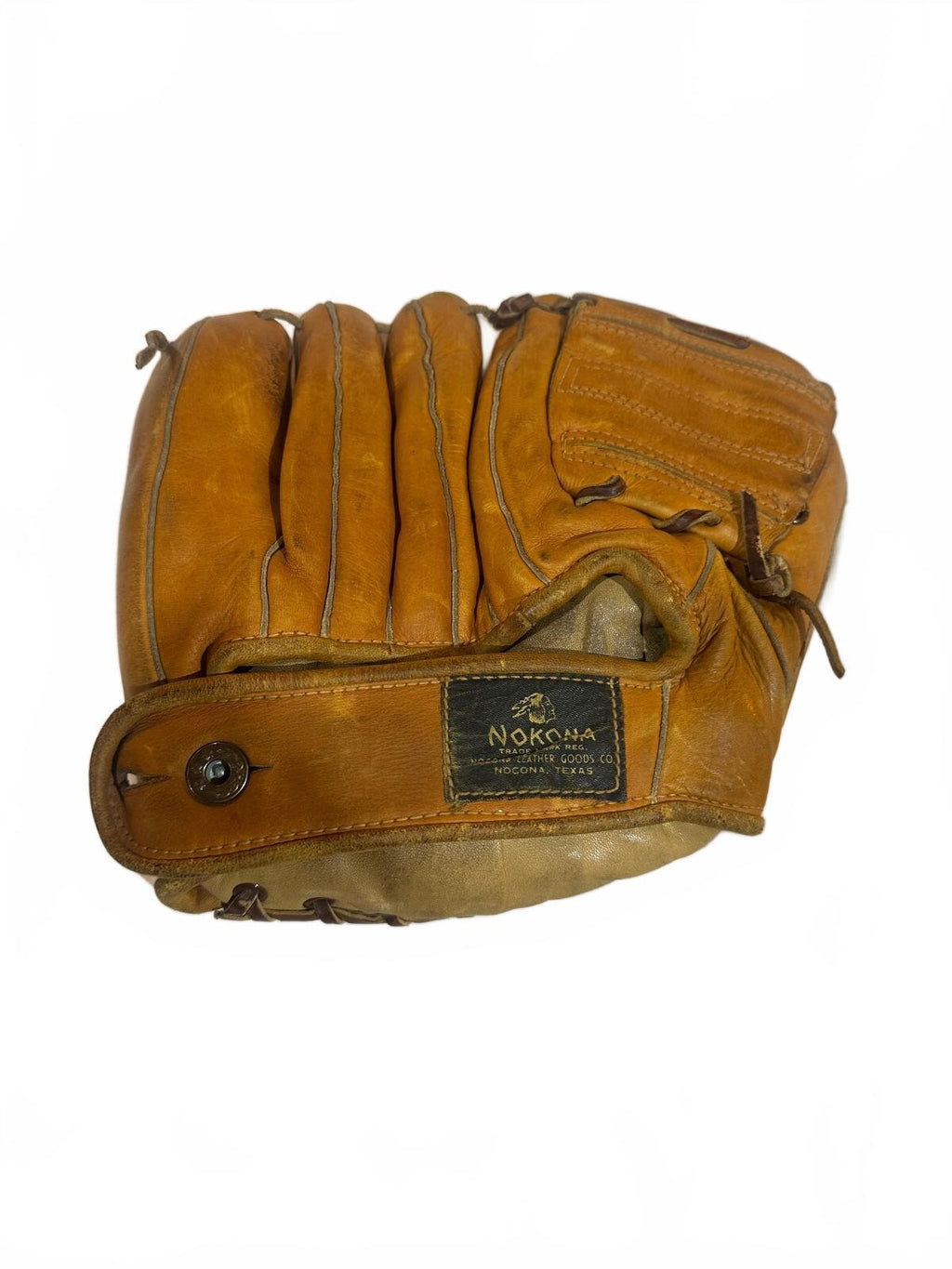 Vintage Nokona Bob Bundy Professional Baseball Glove