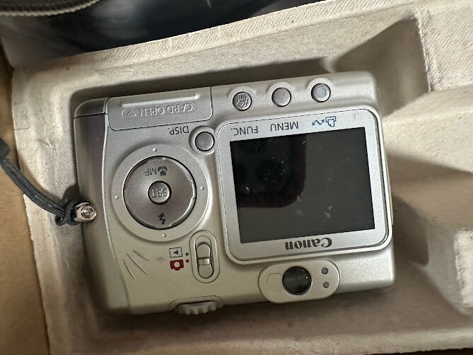 Canon PowerShot A520 4MP Camera w/ Box & Manuals