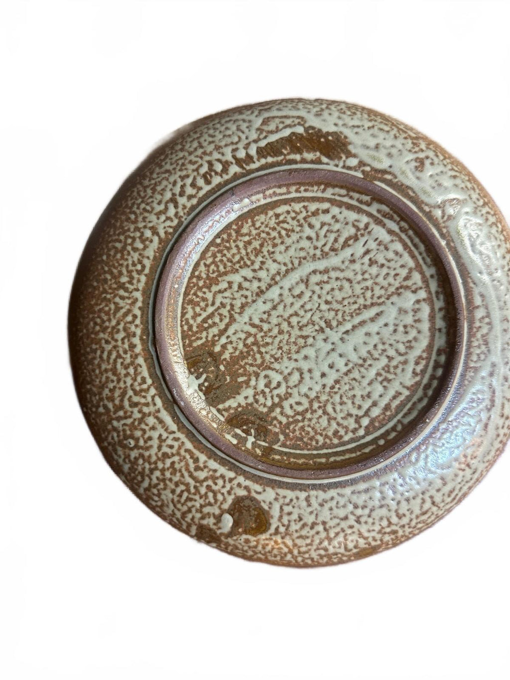 Vintage Studio Pottery Plates Set of 4 Handmade 7.5"