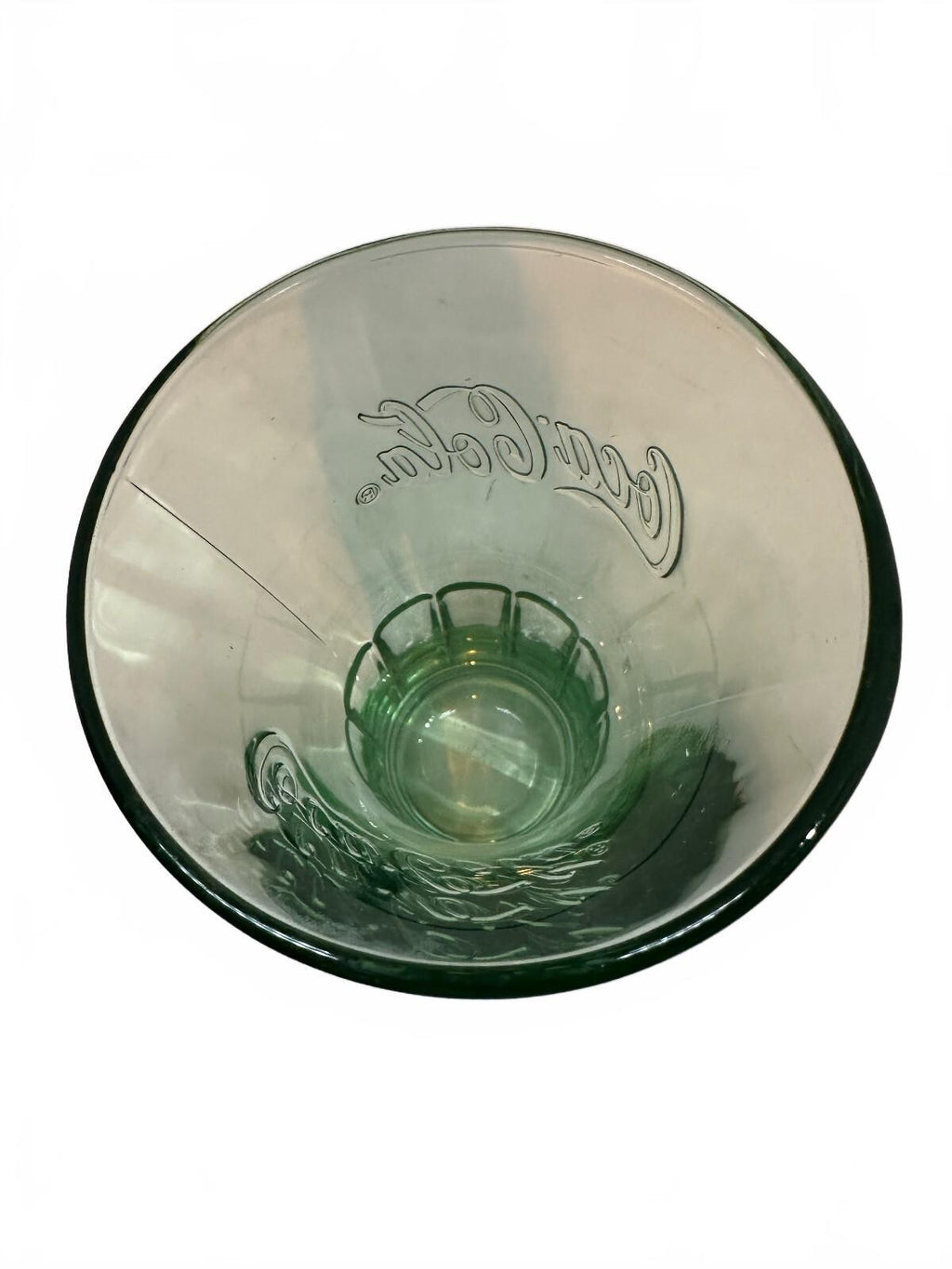 Libbey Coca-Cola Georgia Green Flared 16 Oz Glass