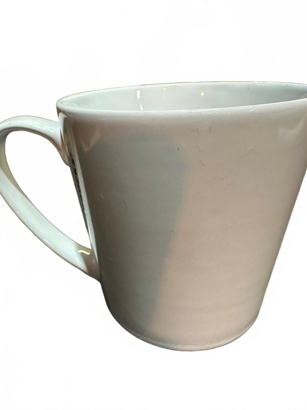 Starbucks 2015 Gold Graffiti Letter Coffee Mug 14.2 Oz