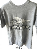 Bowdoin Polar Bear Graphic T-Shirt Gray M