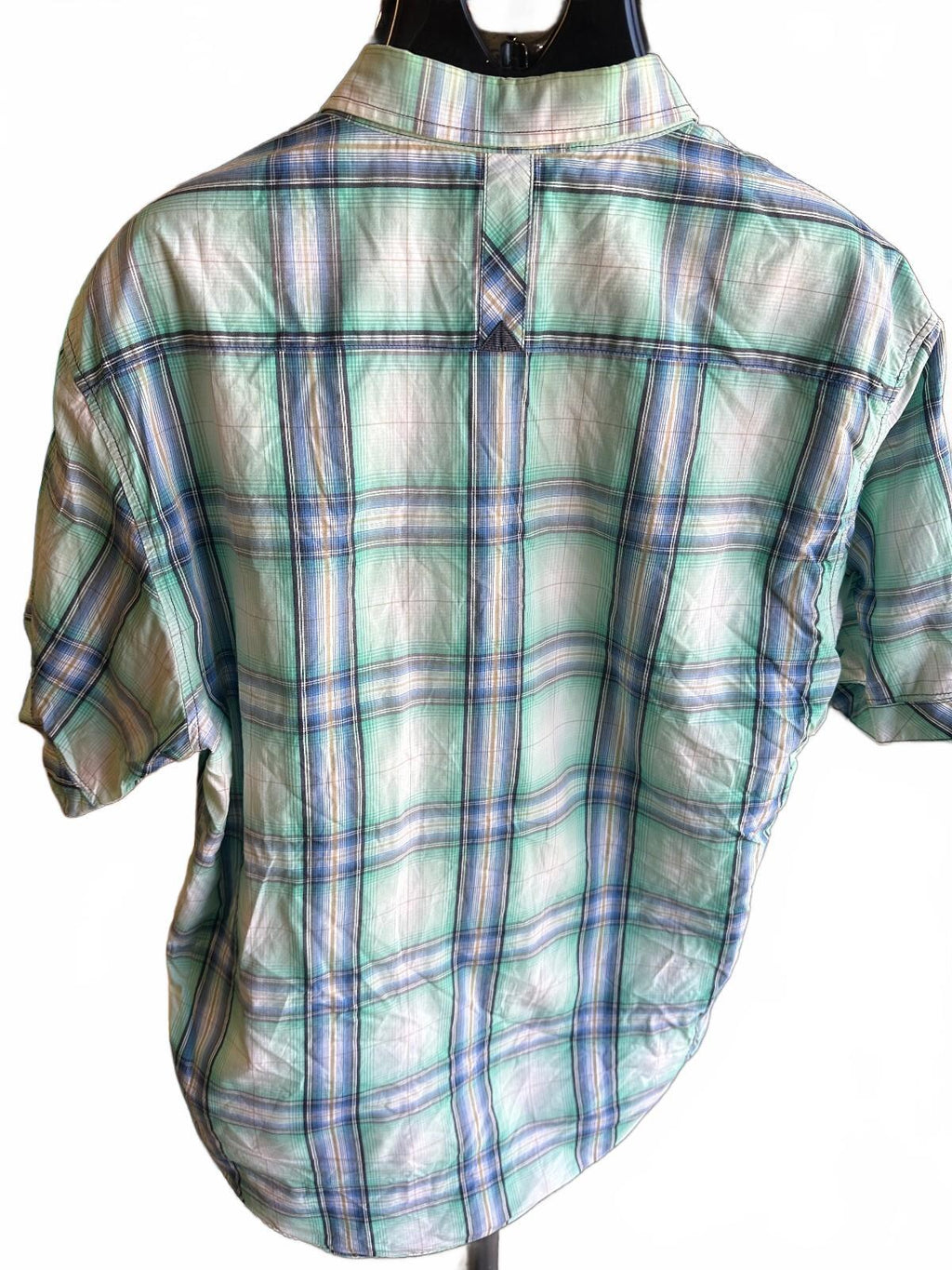 Seven Diamonds Plaid Button Shirt XXL