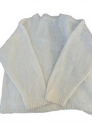 Diane von Furstenberg Bouclé Cardigan L