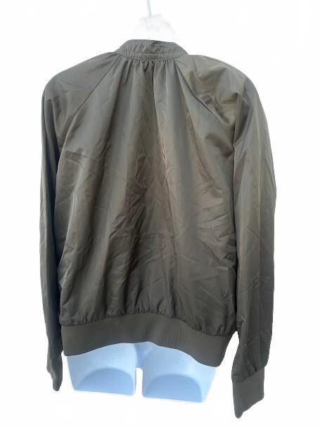 Free People Olive Bomber Jacket NWT Large