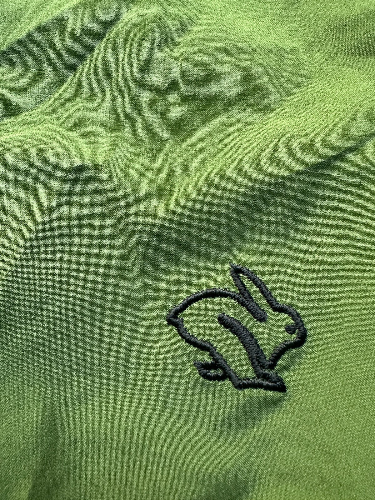 Rabbit Green Black Running Shorts USA Medium