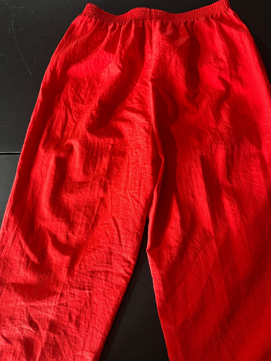 GW Originals Red Elastic Waist Pants M