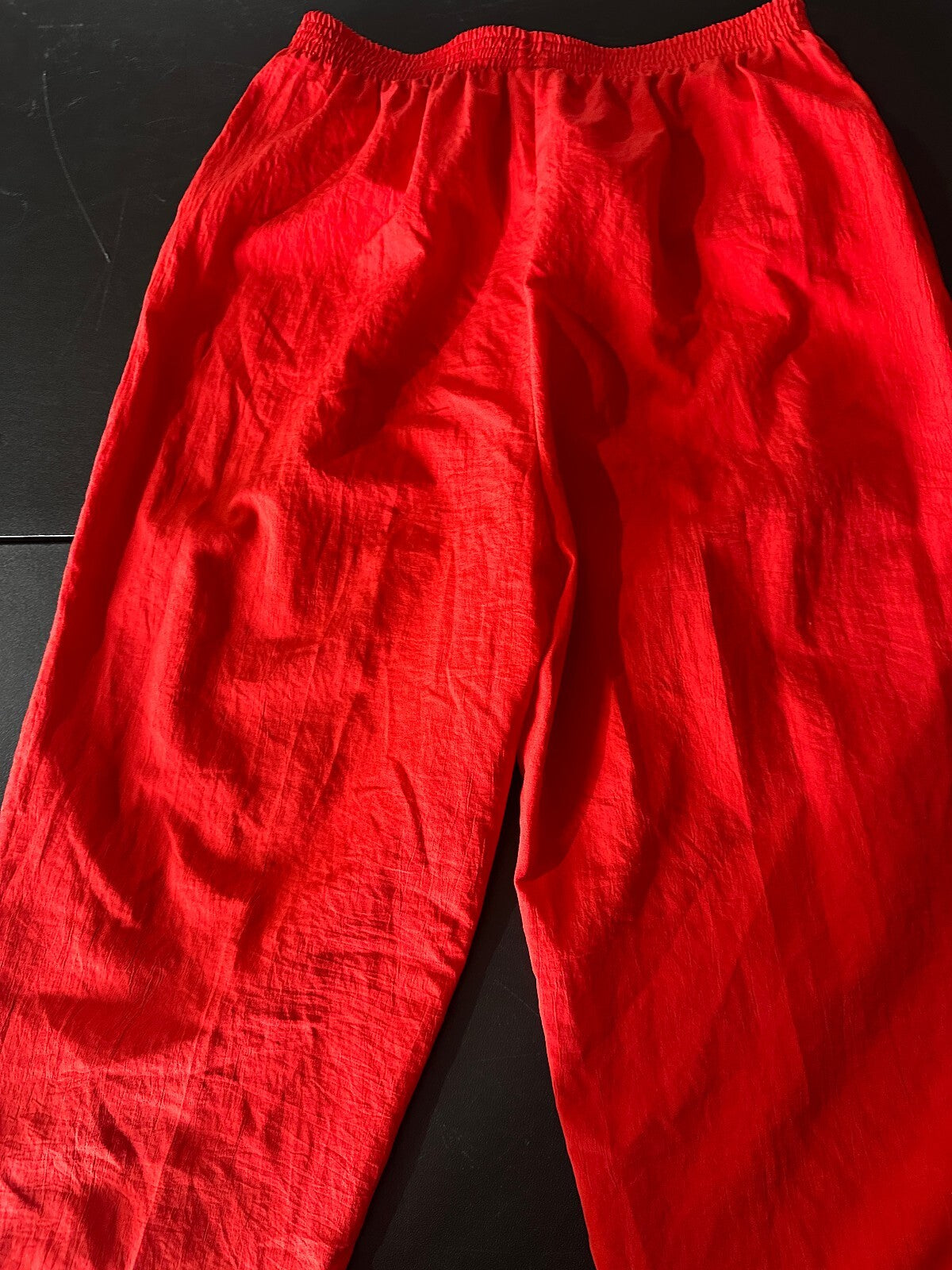GW Originals Red Elastic Waist Pants M