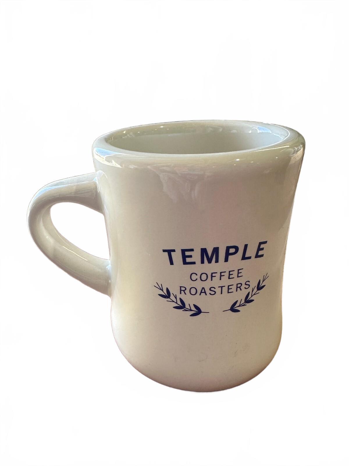Temple Coffee Roasters Skiing Dogs Diner Mug Sacramento