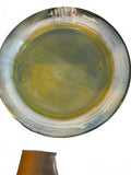 Hand Thrown Studio Pottery Green Glazed Serving Plate