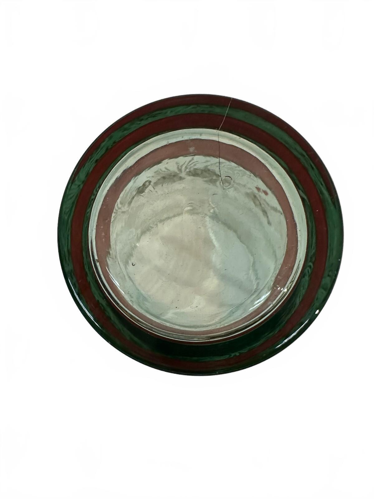 Vintage Libbey Coca-Cola Holiday Pinecone Glass
