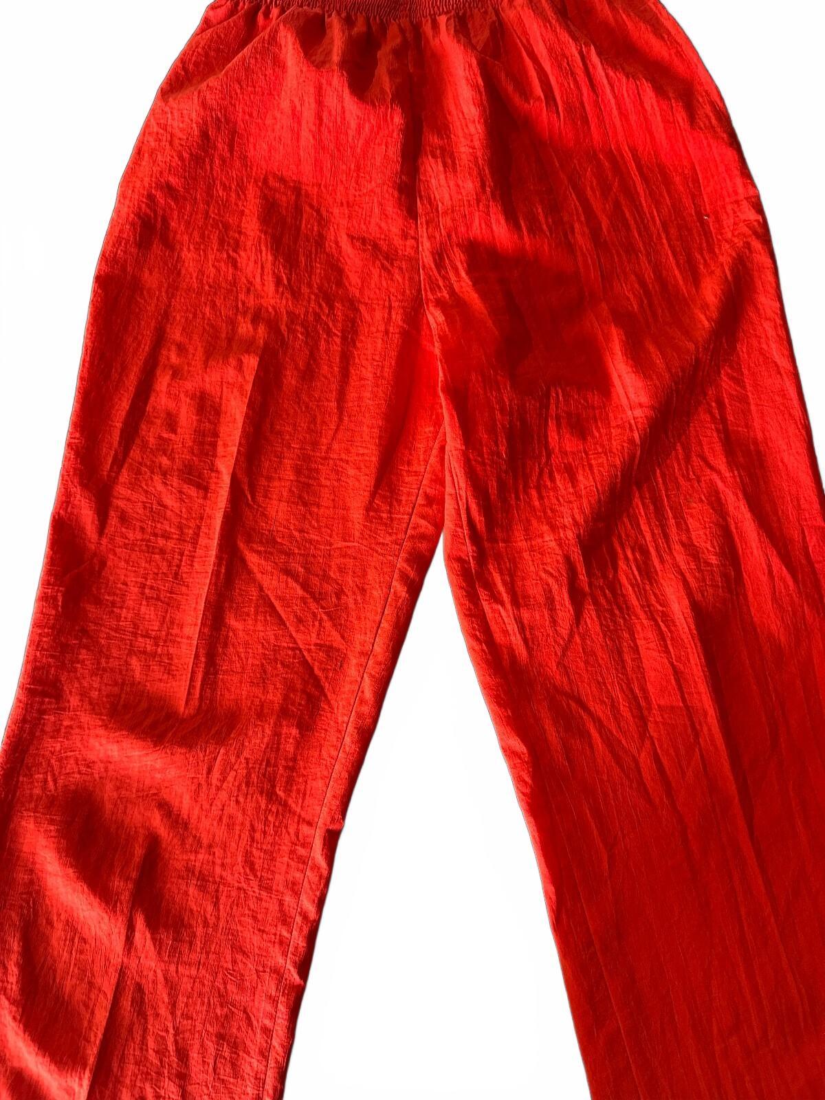 GW Originals Red Elastic Waist Pants M