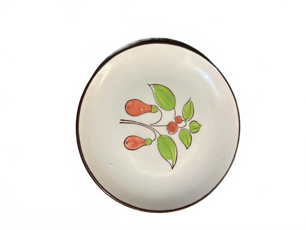 4 Vintage I. Magnin Korea Floral Dessert Plates 6.75"