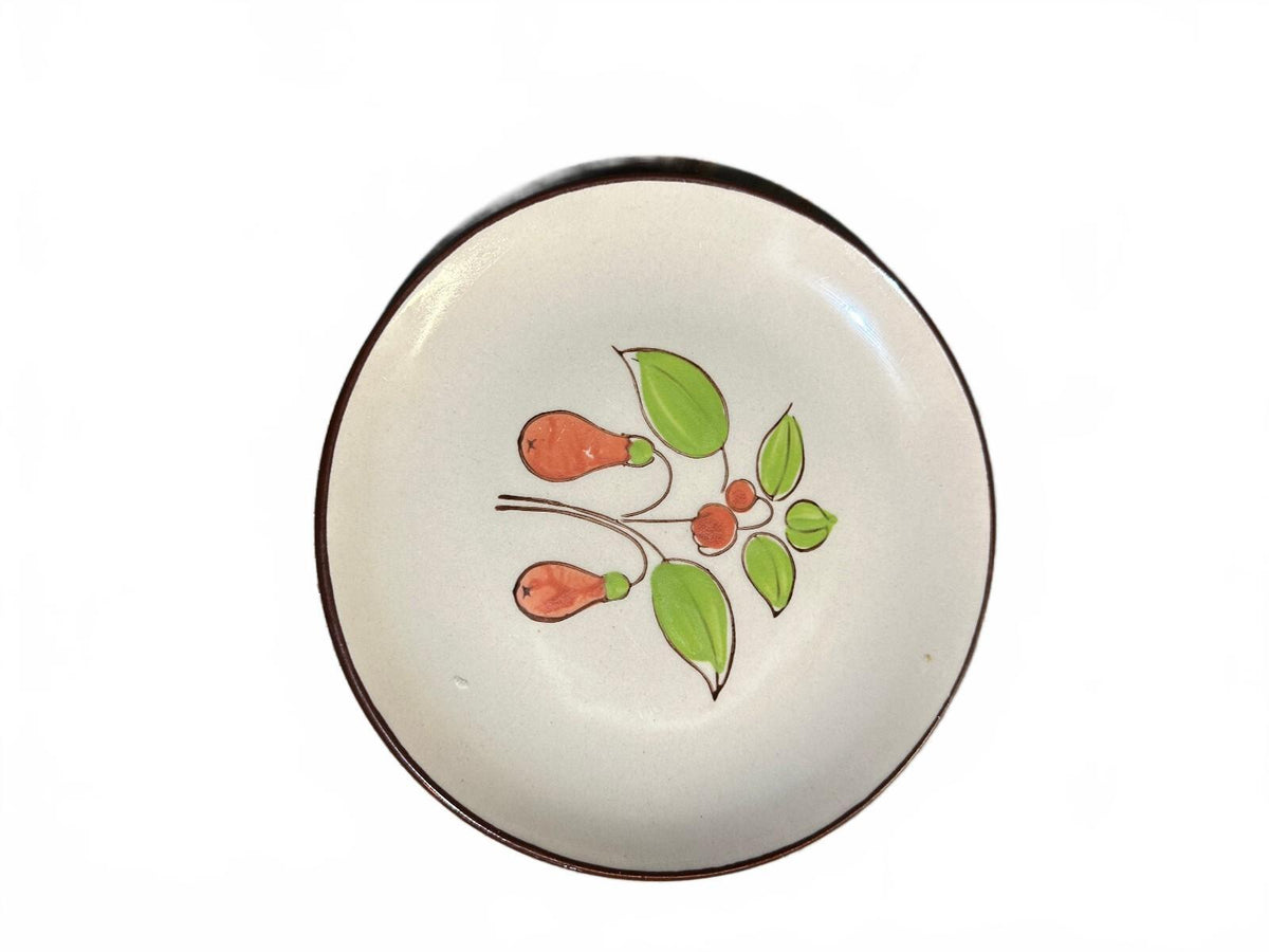 4 Vintage I. Magnin Korea Floral Dessert Plates 6.75"