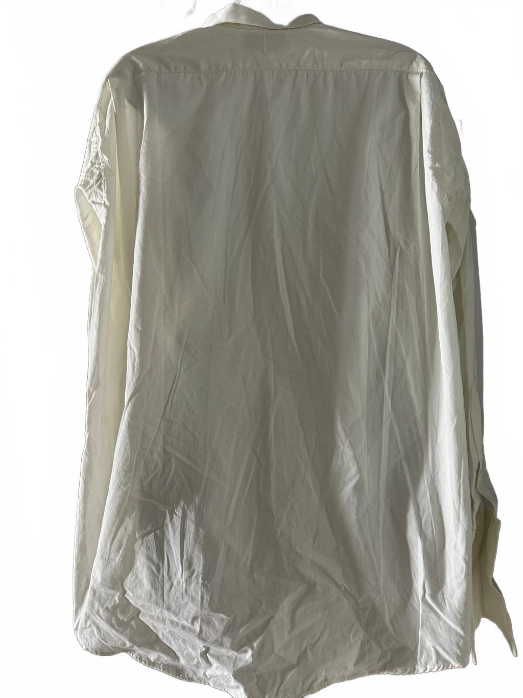 Burberrys London Cream French Cuff Dress Shirt