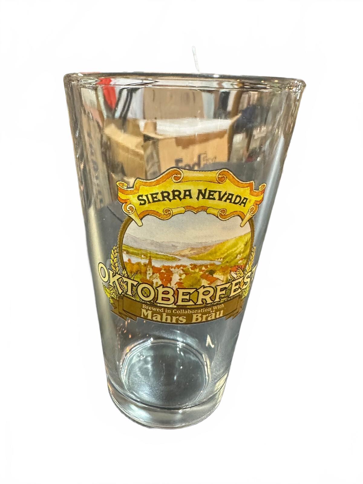 2016 Sierra Nevada Mahrs Bräu Oktoberfest Beer Glass