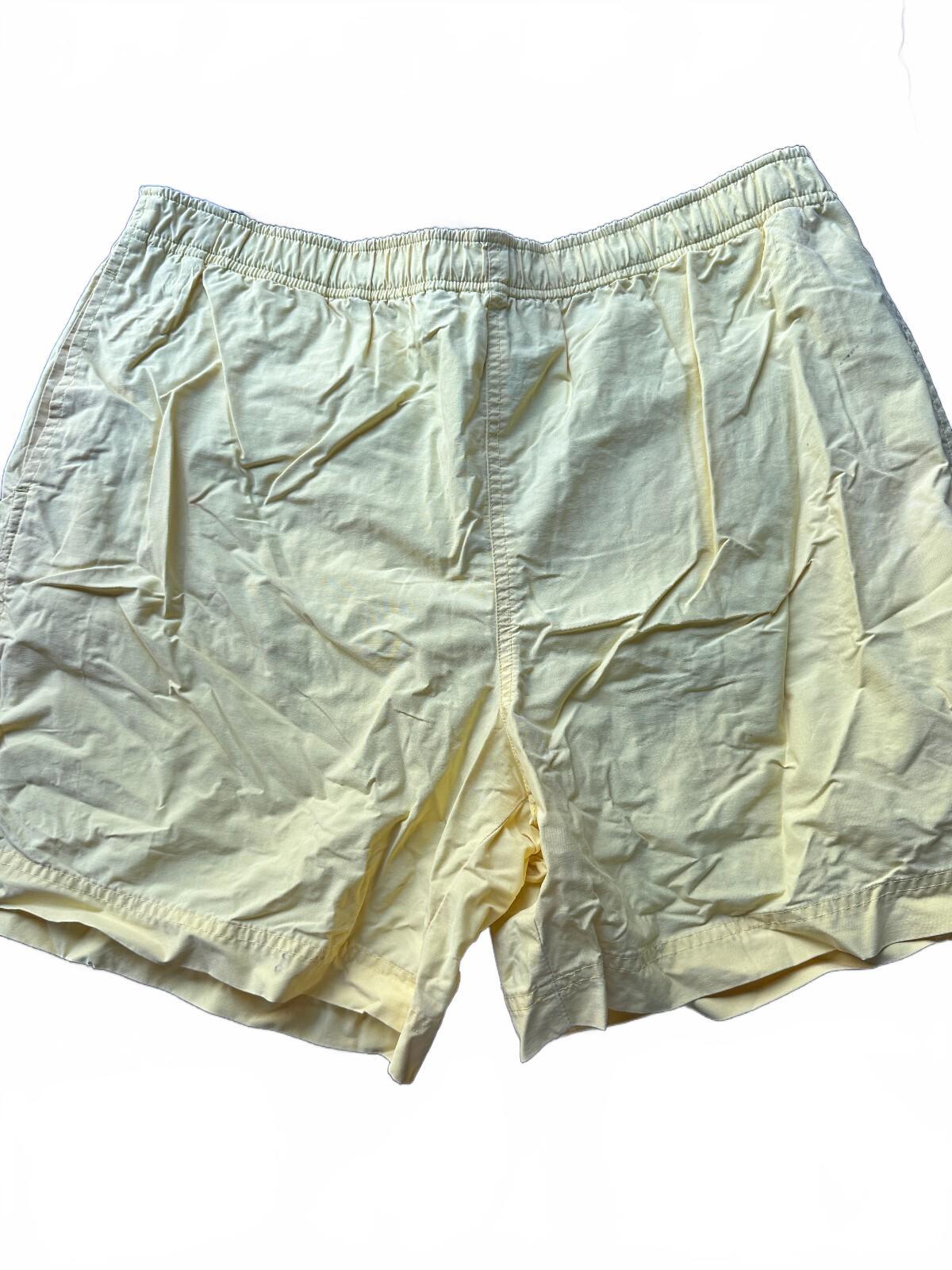 Polo Sport Ralph Lauren Yellow Swim Trunks L