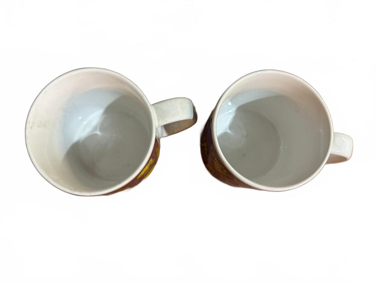 1994 Applause Looney Tunes Tweety Wile E Coyote Mugs
