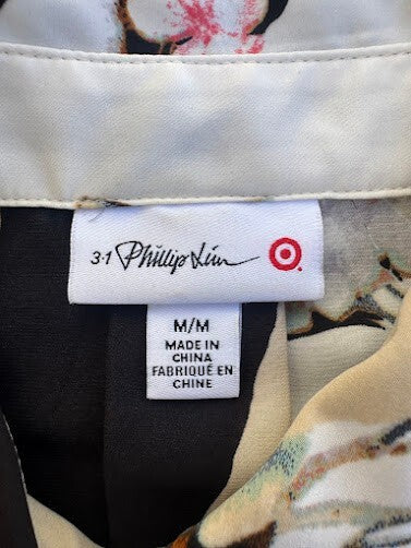 3.1 Phillip Lim x Target Abstract Floral Blouse