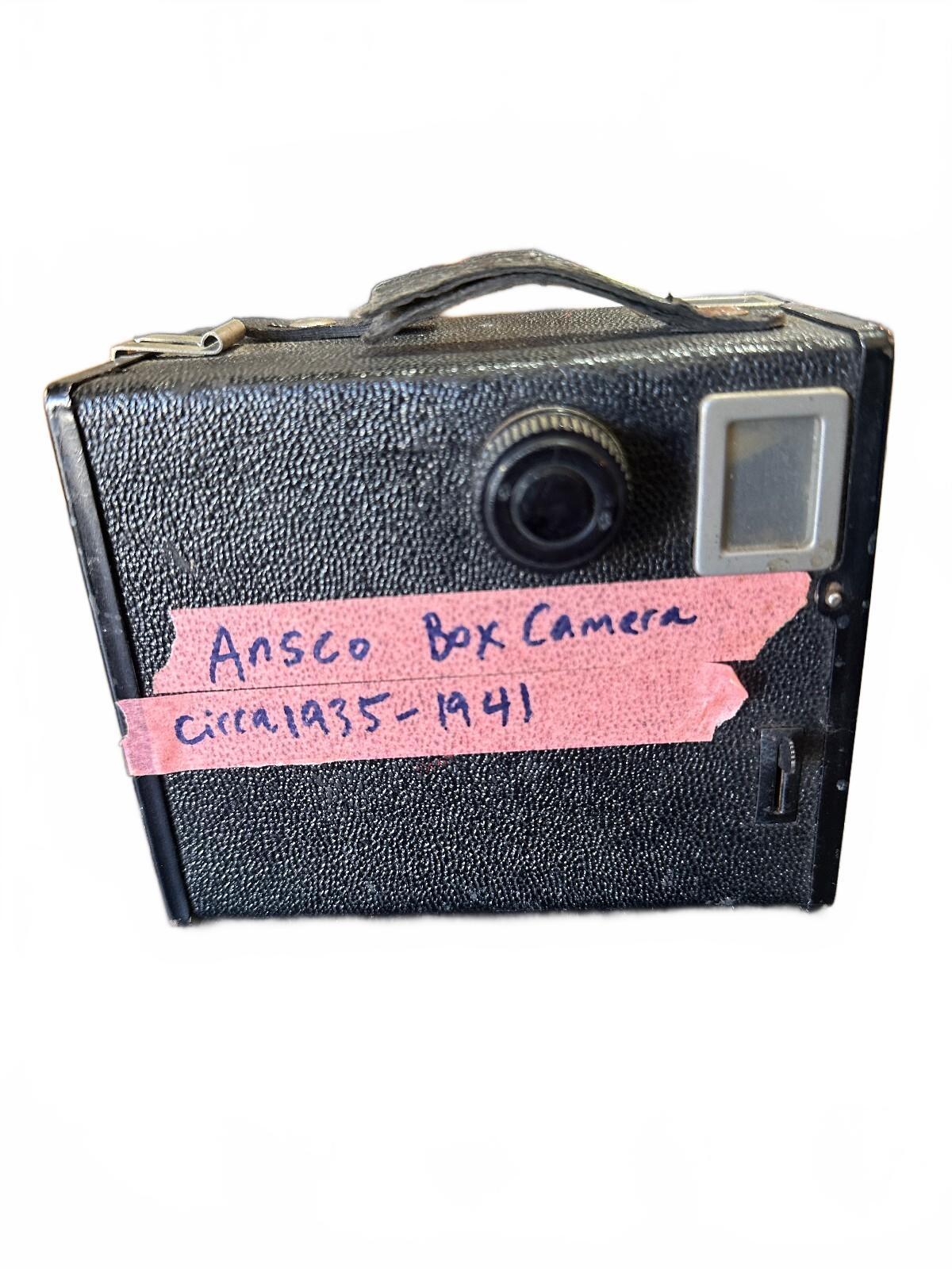Vintage Ansco No. 3 Box Camera 120 Film USA