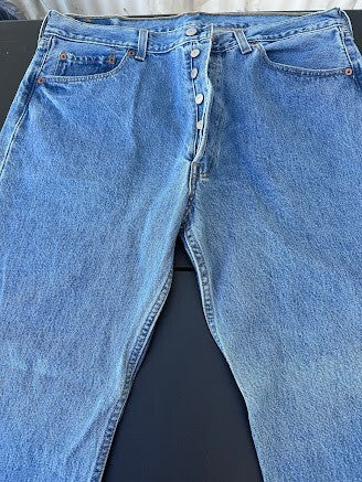 Levi's 501 USA Button Fly Jeans 38x30
