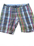 Polo Ralph Lauren Madras Plaid Shorts 34 Slim Fit