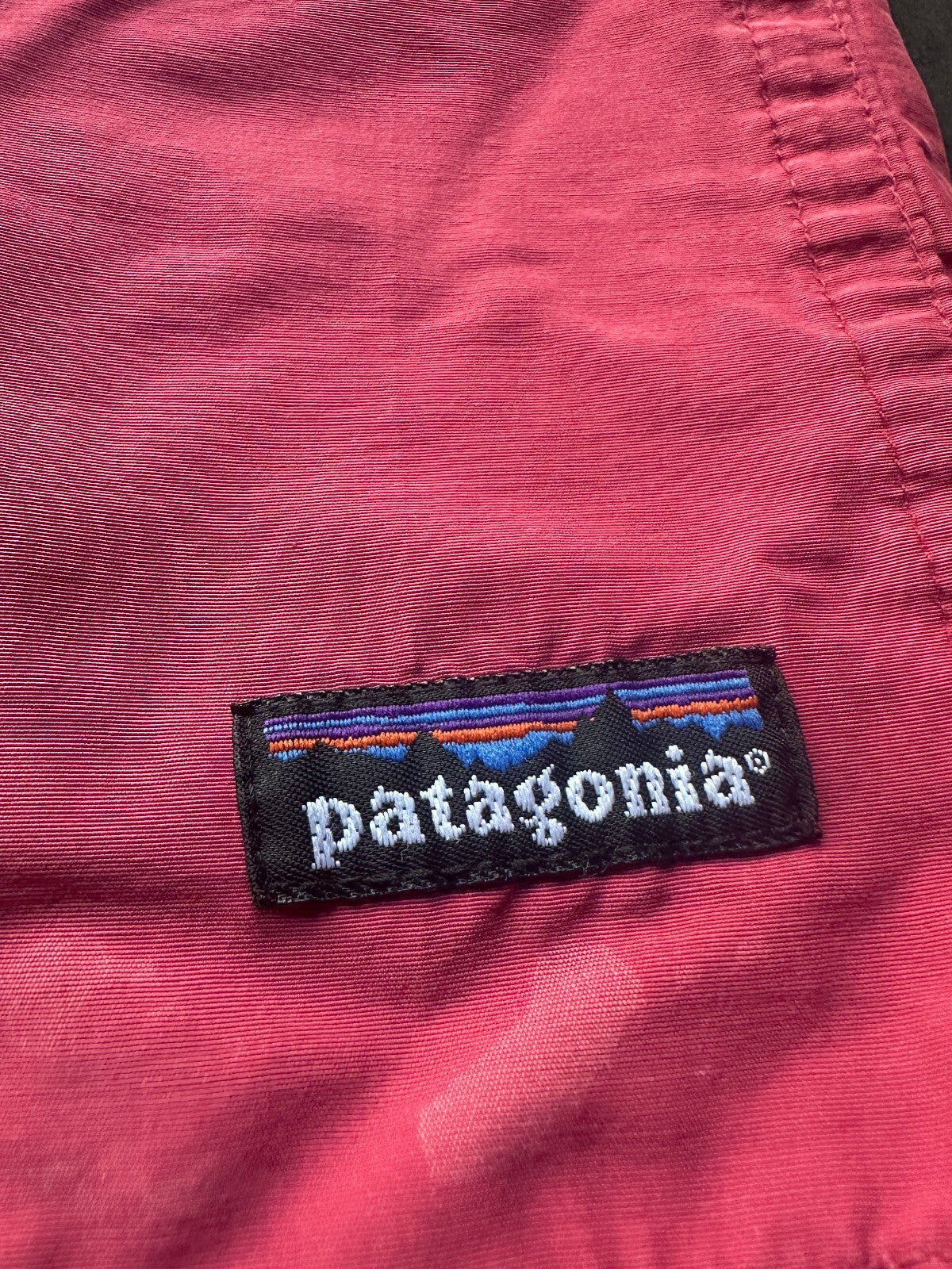 Patagonia Red Lined Swim Trunks Men's L