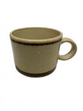 Vintage Shenango China Brown Stripe Restaurant Mug