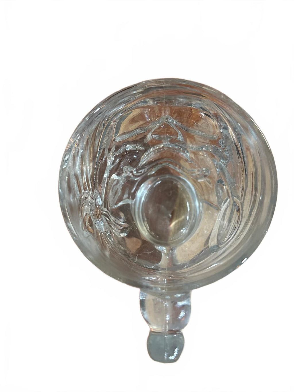 Luminarc USA Pirate Skull Glass Mug 32 Oz 6.5" tall