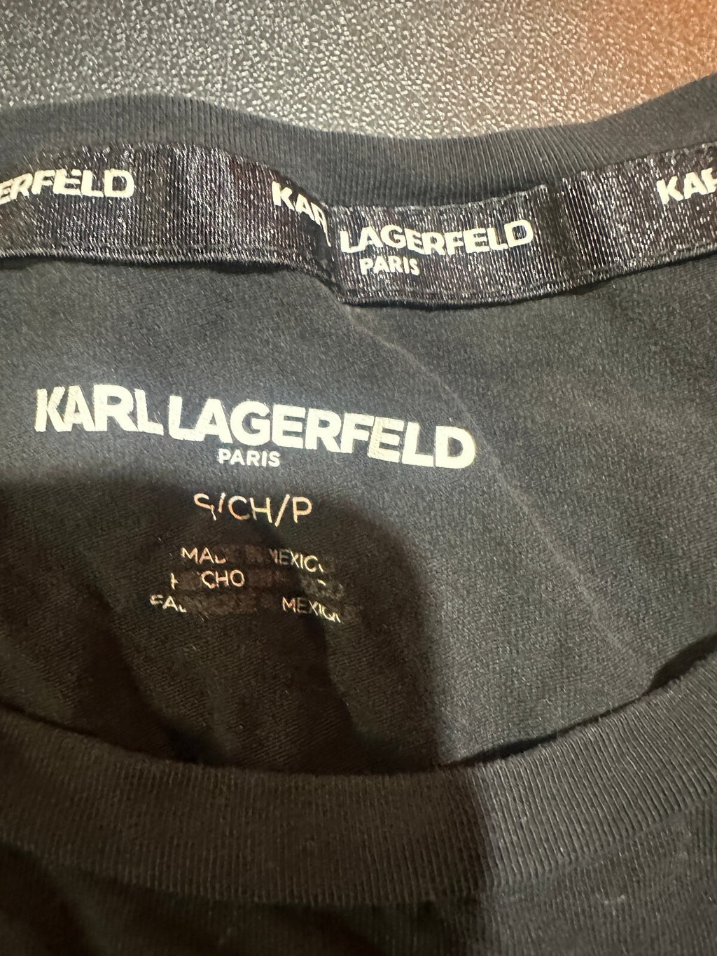 Karl Lagerfeld Paris Eiffel Tower Graphic Tee S