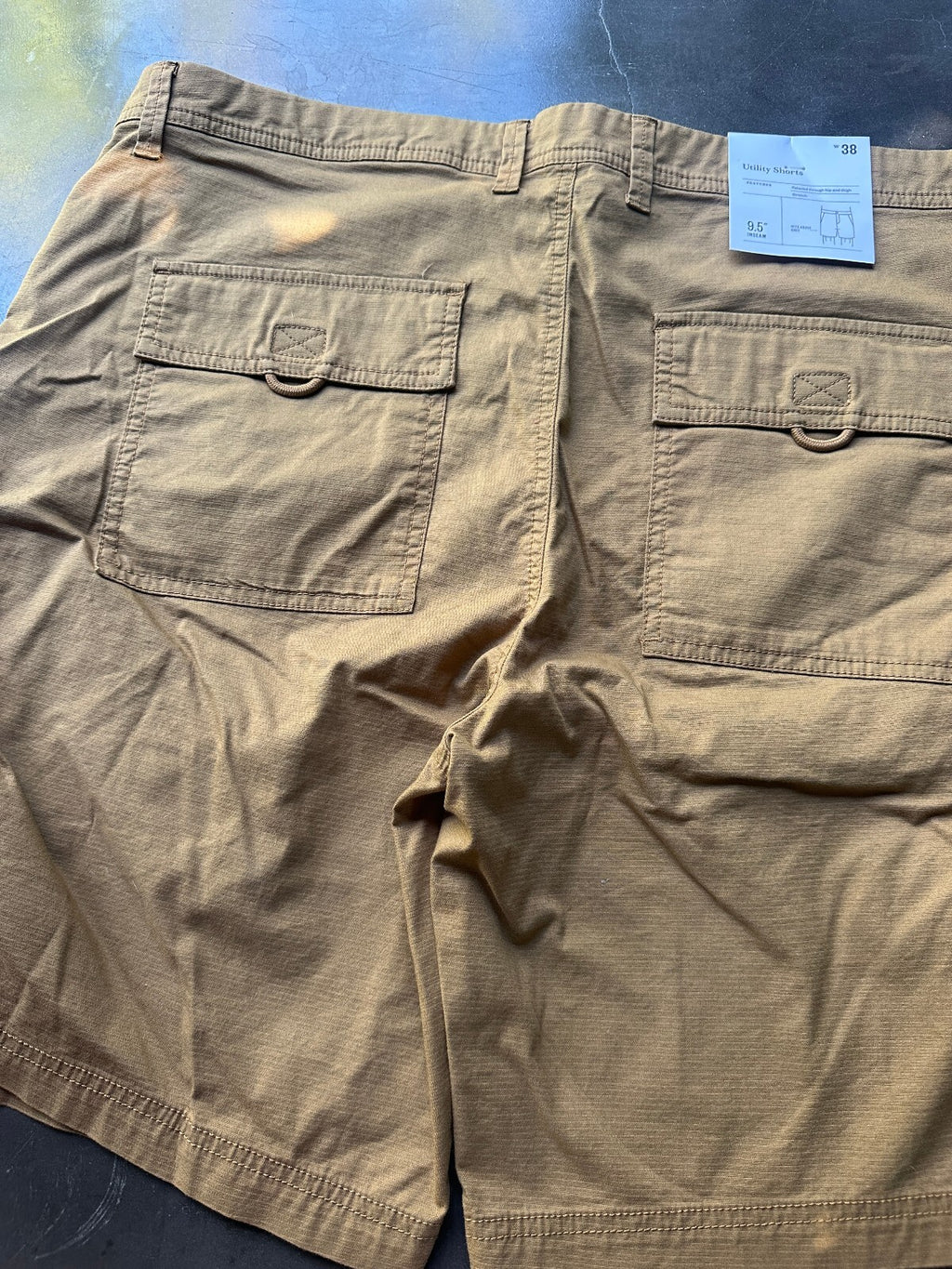 Goodfellow & Co NWT Tan Cargo Shorts 38