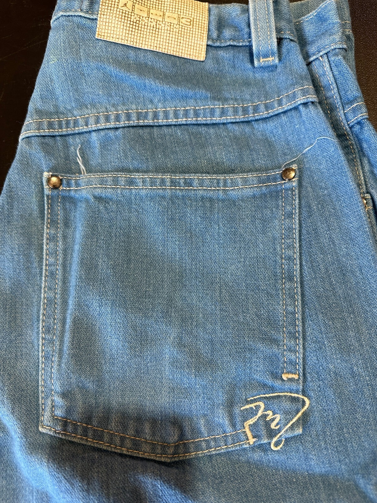 Vintage Jordan J-03 Men's Jeans 32x34 Light Wash Baggy