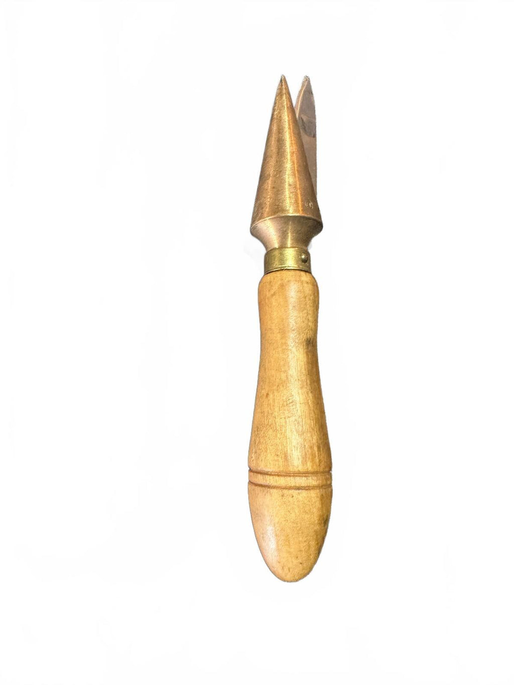 Vintage Marlinspike Rope Fid Knife Wood Handle