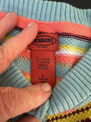 Missoni for Target Stripe Cardigan XS