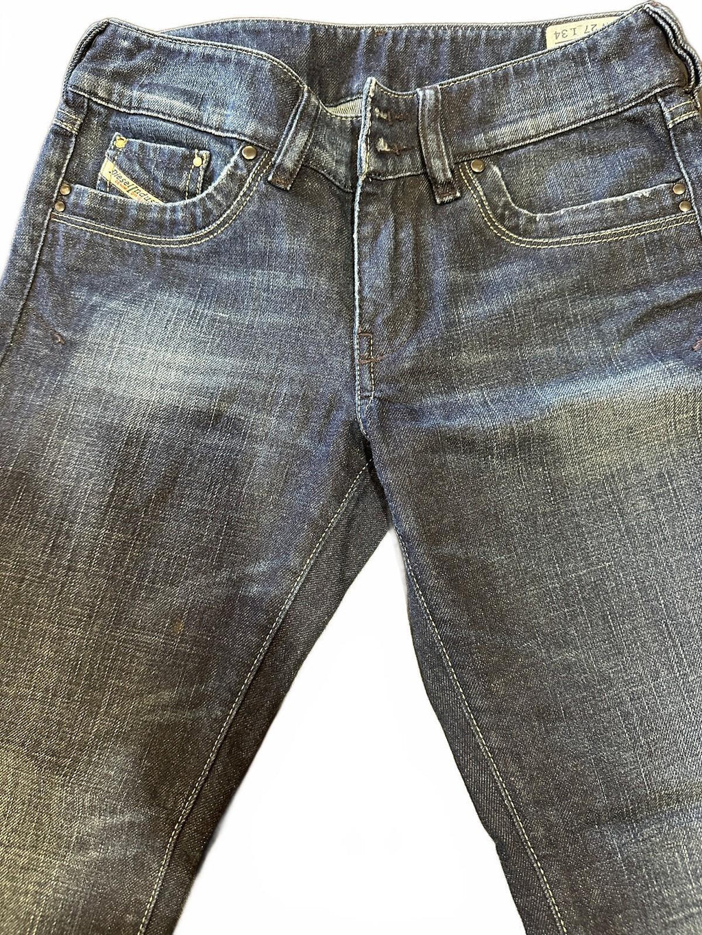 Diesel Ronhar Women's Jeans W27 Dark Wash Bootcut