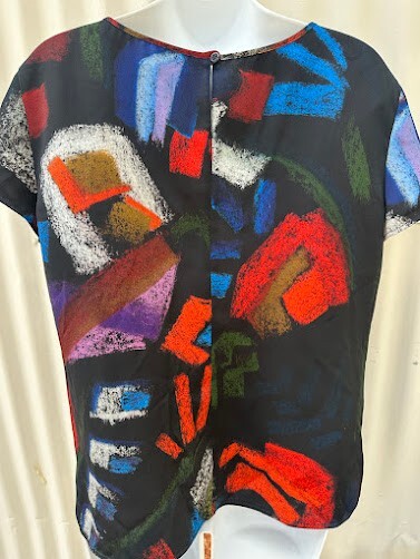 Armani Collezioni Abstract Print Blouse 10