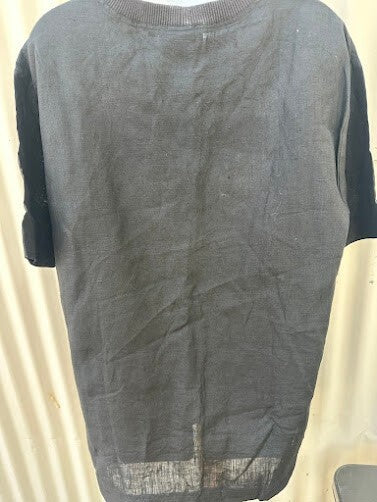 Carole Little 100% Linen Black Tunic Top 10