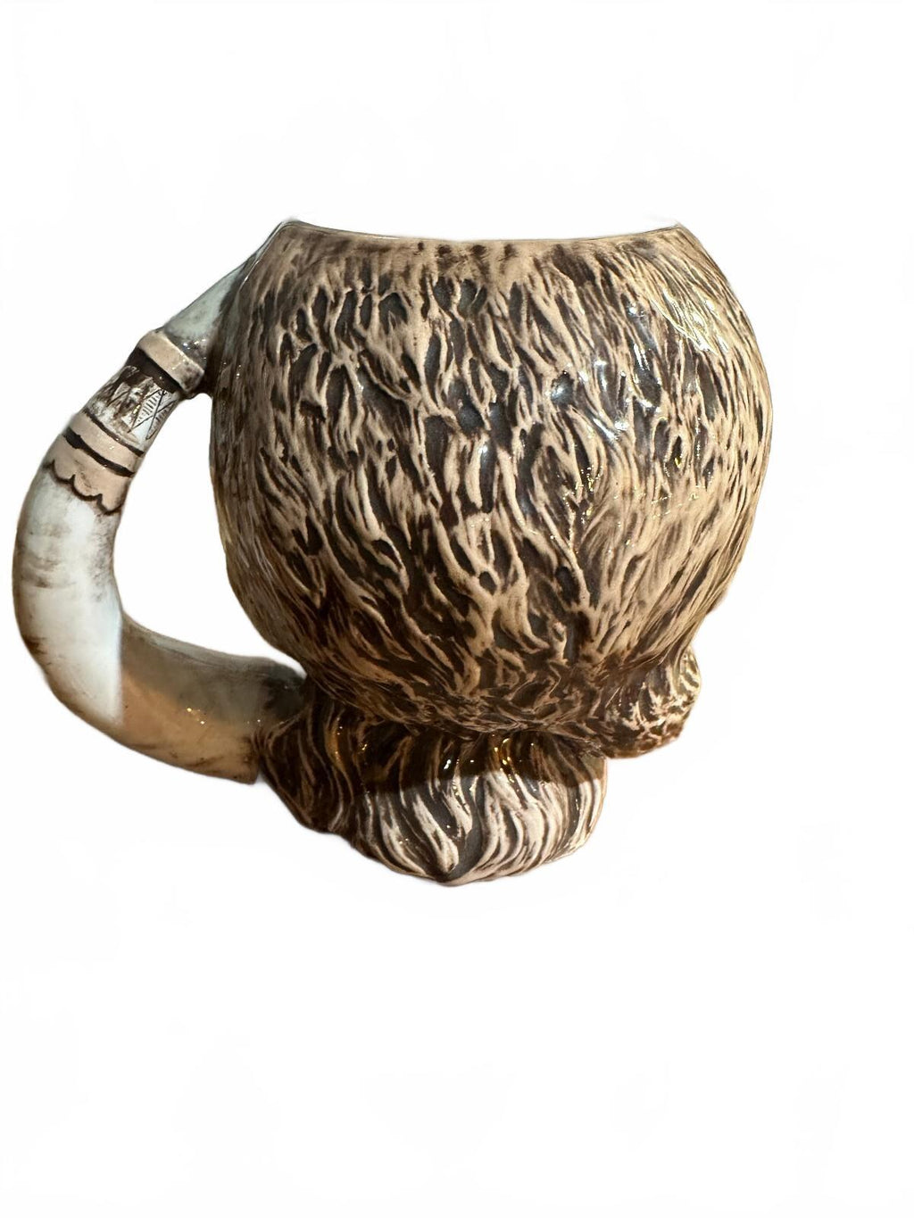 Vintage Davy Crockett Character Mug Powder Horn Handle