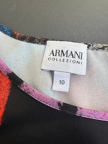 Armani Collezioni Abstract Print Blouse 10